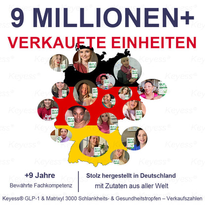 【Letzter Tag der Aktion – 80 % RABATT】 𝗞𝗲𝘆𝗲𝘀𝘀® 𝗚𝗟𝗣-𝟭 & 𝗠𝗮𝘁𝗿𝗶𝘅𝘆𝗹 𝟯𝟬𝟬𝟬 𝗦𝗰𝗵𝗹𝗮𝗻𝗸𝗵𝗲𝗶𝘁𝘀- & 𝗚𝗲𝘀𝘂𝗻𝗱𝗵𝗲𝗶𝘁𝘀-𝗧𝗿𝗼𝗽𝗳𝗲𝗻