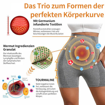 【Offizieller Markenstore】💥 Figurformende Detox-Shorts mit Mikrovibrations-Massagemodul ⏰ Zeitlich begrenzter Rabatt Letzte 30 Minuten