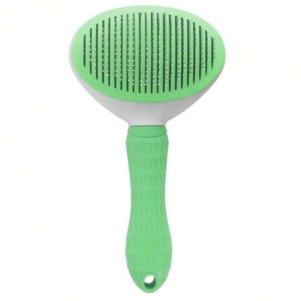Cat Grooming Tools Cat Grooming Comb Pet Hair Removal Comb Non-Slip Stainless Steel Pet Comb