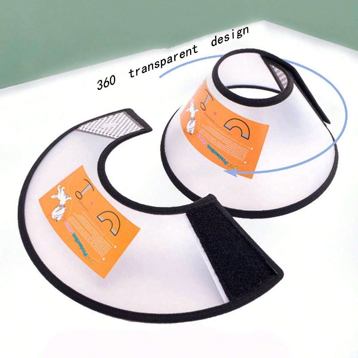 Transparent Matte Elizabethan Collar, Cat/Dog Anti-Lick Neck Cone, Neuter Soft Shame Collar, Pet Supplies